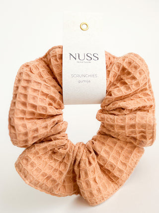 Caramel scrunchie