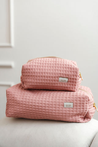 rozā kosmētikas maks / pink cosmetic pouch